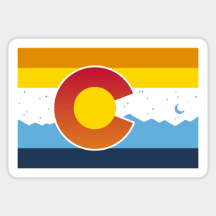 Colorado Flag AroAce Pride Sticker